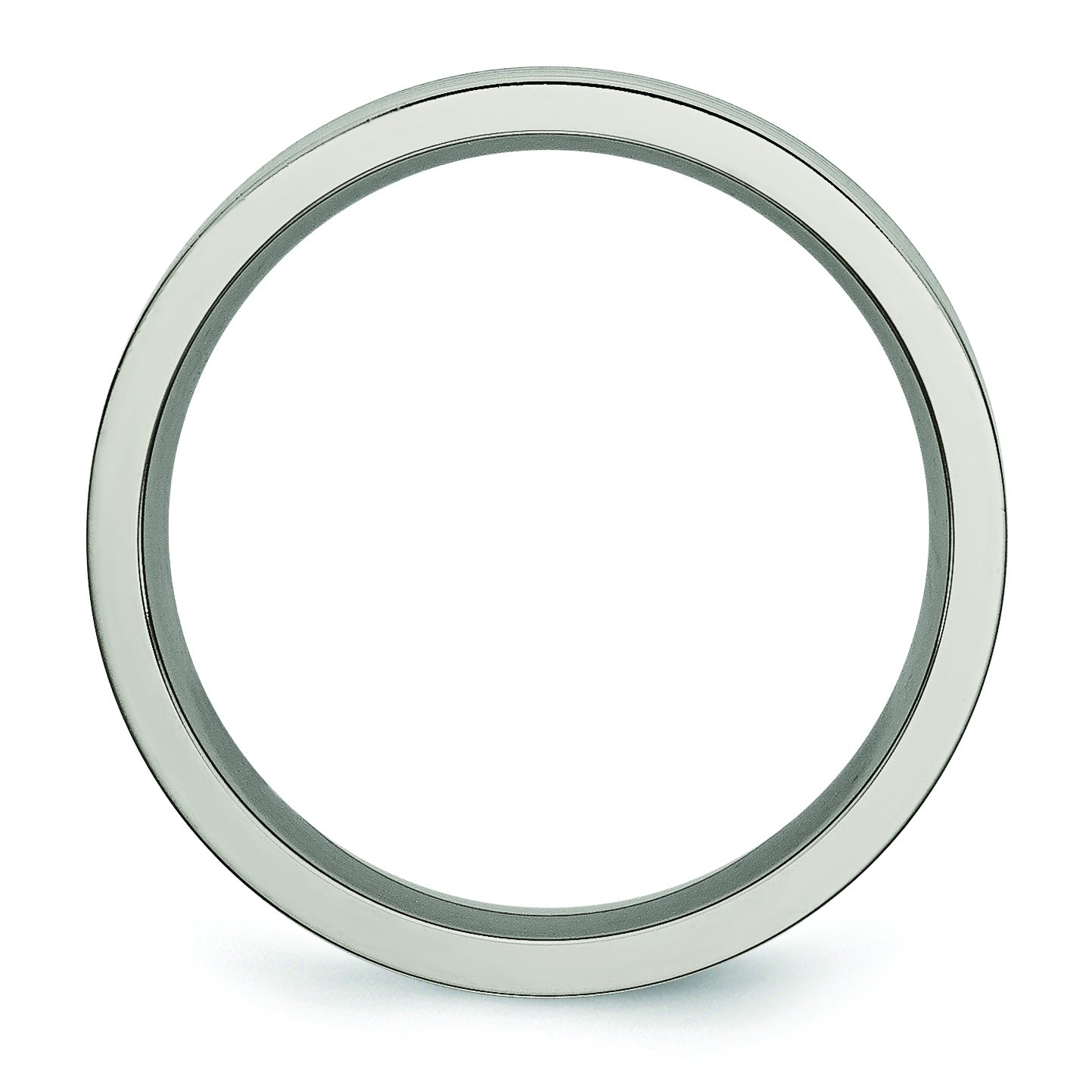 6mm Titanium Men's Wedding Band Ring - Brushed & Polished Grooved Design for Comfort & Style - Perfect for Engagements, Anniversaries, and Everyday Wear