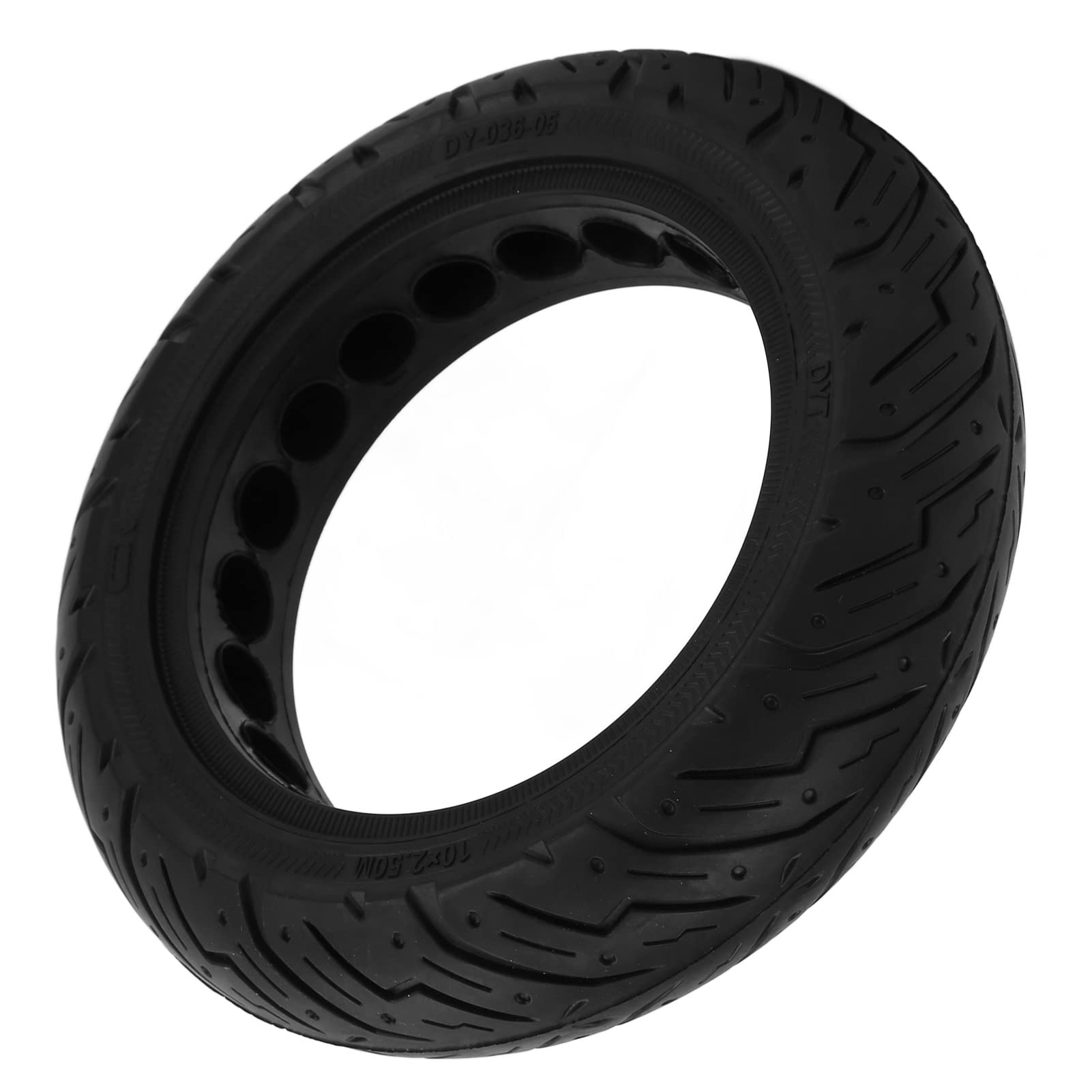Premium 10in Electric Scooter Tires - High Resilience Solid Rubber Replacement Tires for Smooth Rides | Perfect for Commuting, Urban Travel & Last-Mile Transportation