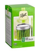 Ball Wide Mouth Mason Jars with Lids and Bands - 12 Pack (1 Dozen) + Bonus Plastic Storage Cap - Perfect for Canning, Food Storage & DIY Crafts