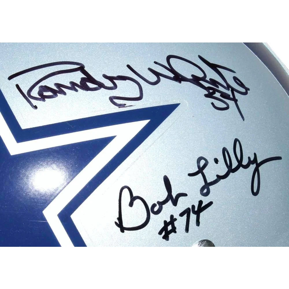 Authentic Signed Dallas Cowboys TK Helmet with JSA COA - Doomsday 1 & 2 Defense Collectible - Perfect for Football Memorabilia Displays & Fan Collections
