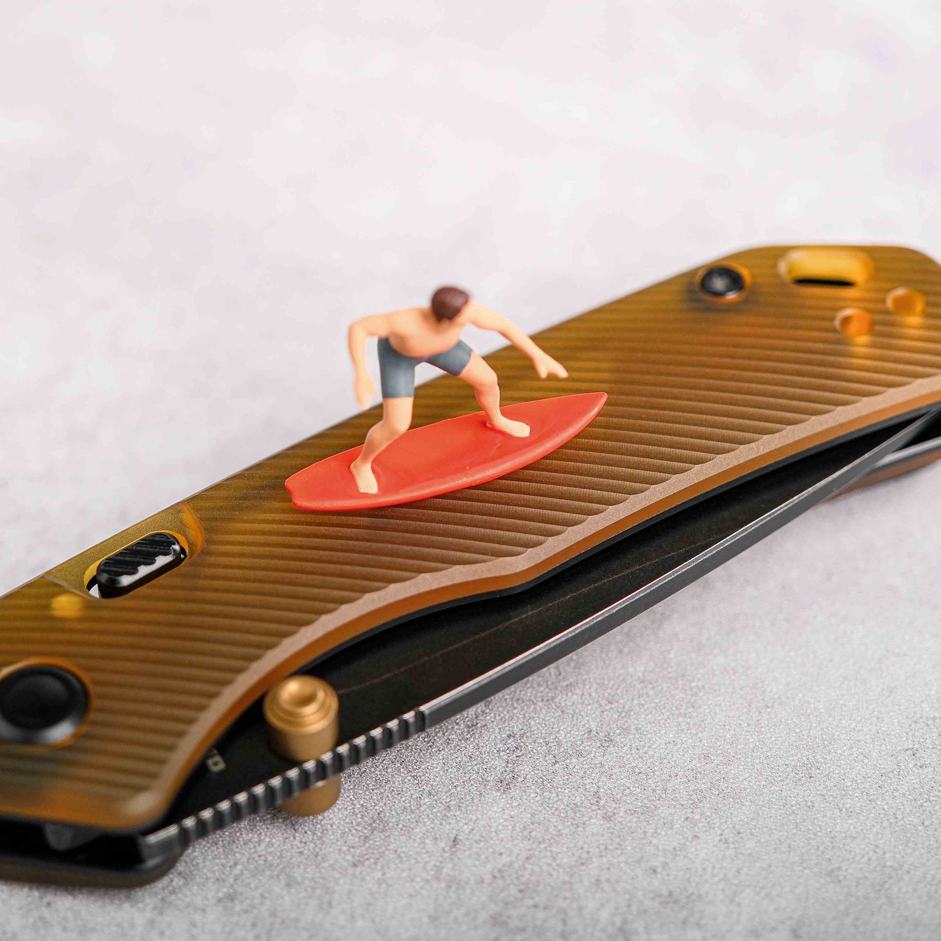 Premium Marten Top Liner Lock Folding Knife - 2.98