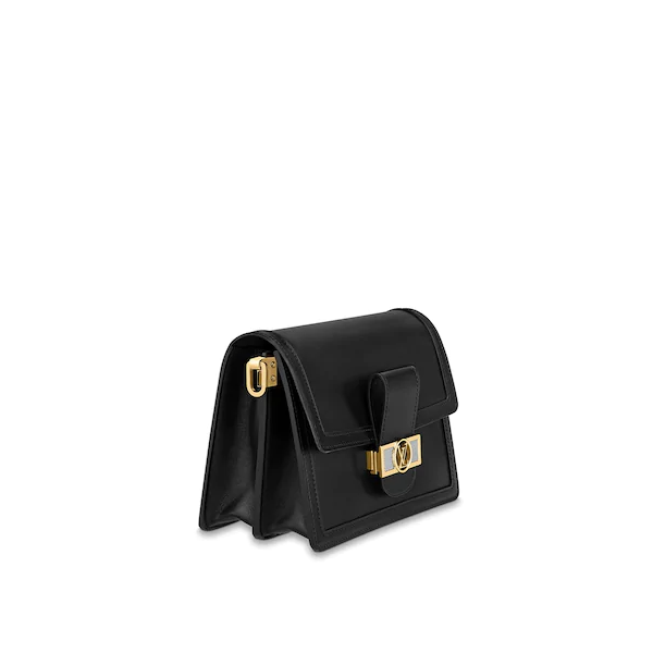 Authentic Louis Vuitton Dauphine MM Handbag Black | Spring 2020 Collection | Luxury Crossbody Bag for Women, Work & Evening Events