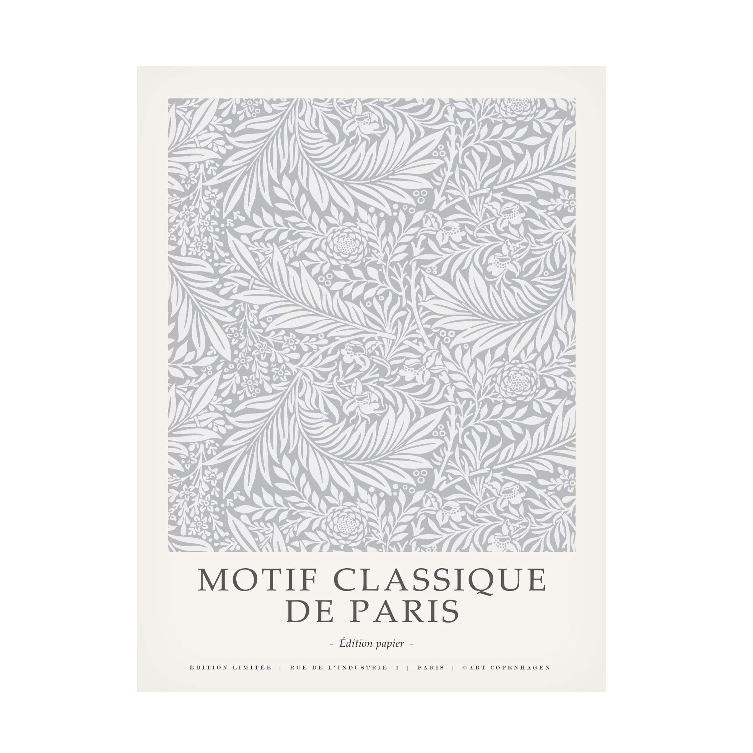 Trademark Fine Art 'Motif Classique 5' Canvas Wall Art by Design Fabrikken - Elegant Home Decor for Living Room, Bedroom & Office