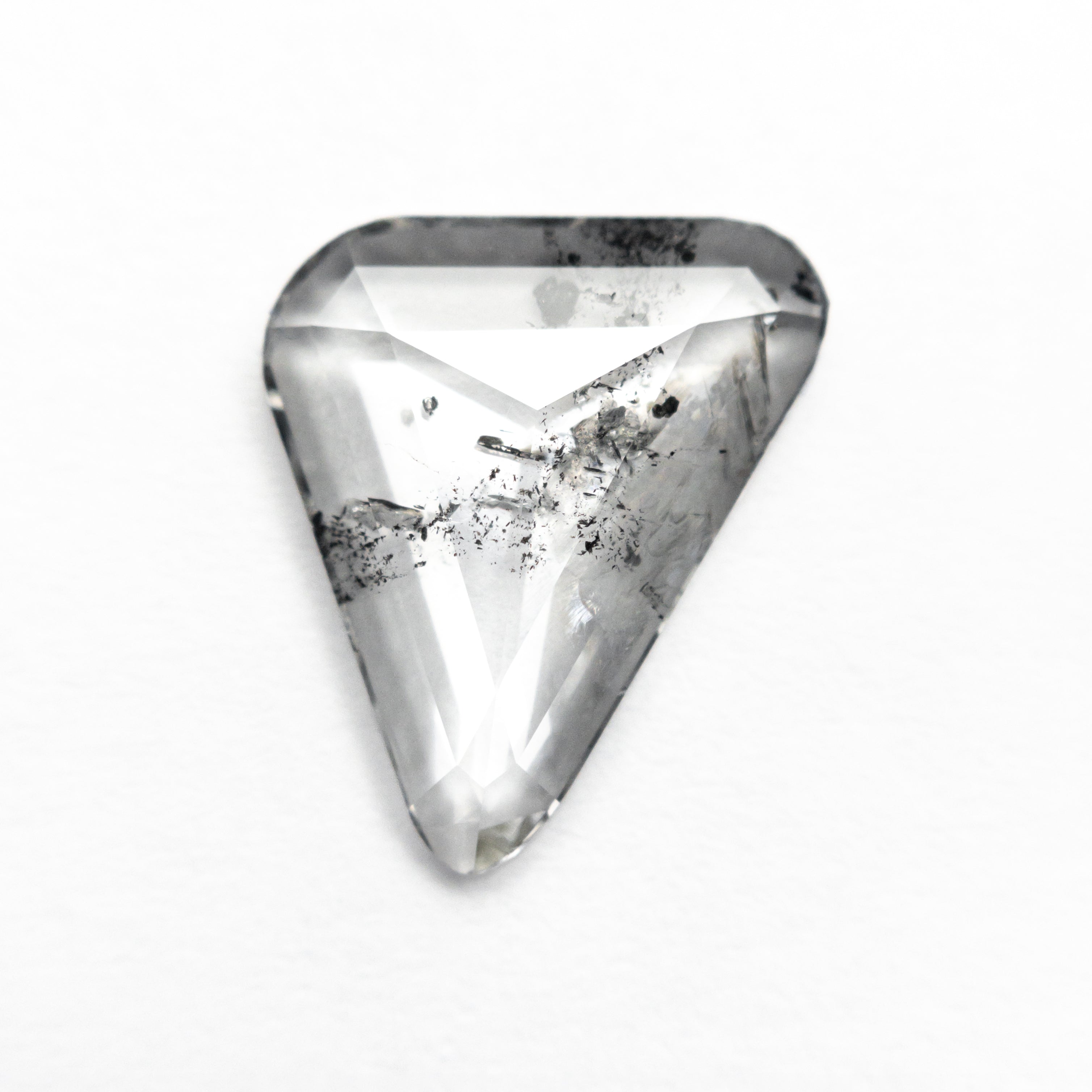 1.87ct 11.25x8.58x2.06mm Amorphous Rose Cut Gemstone - Unique Handcrafted Jewelry for Engagement Rings & Necklaces