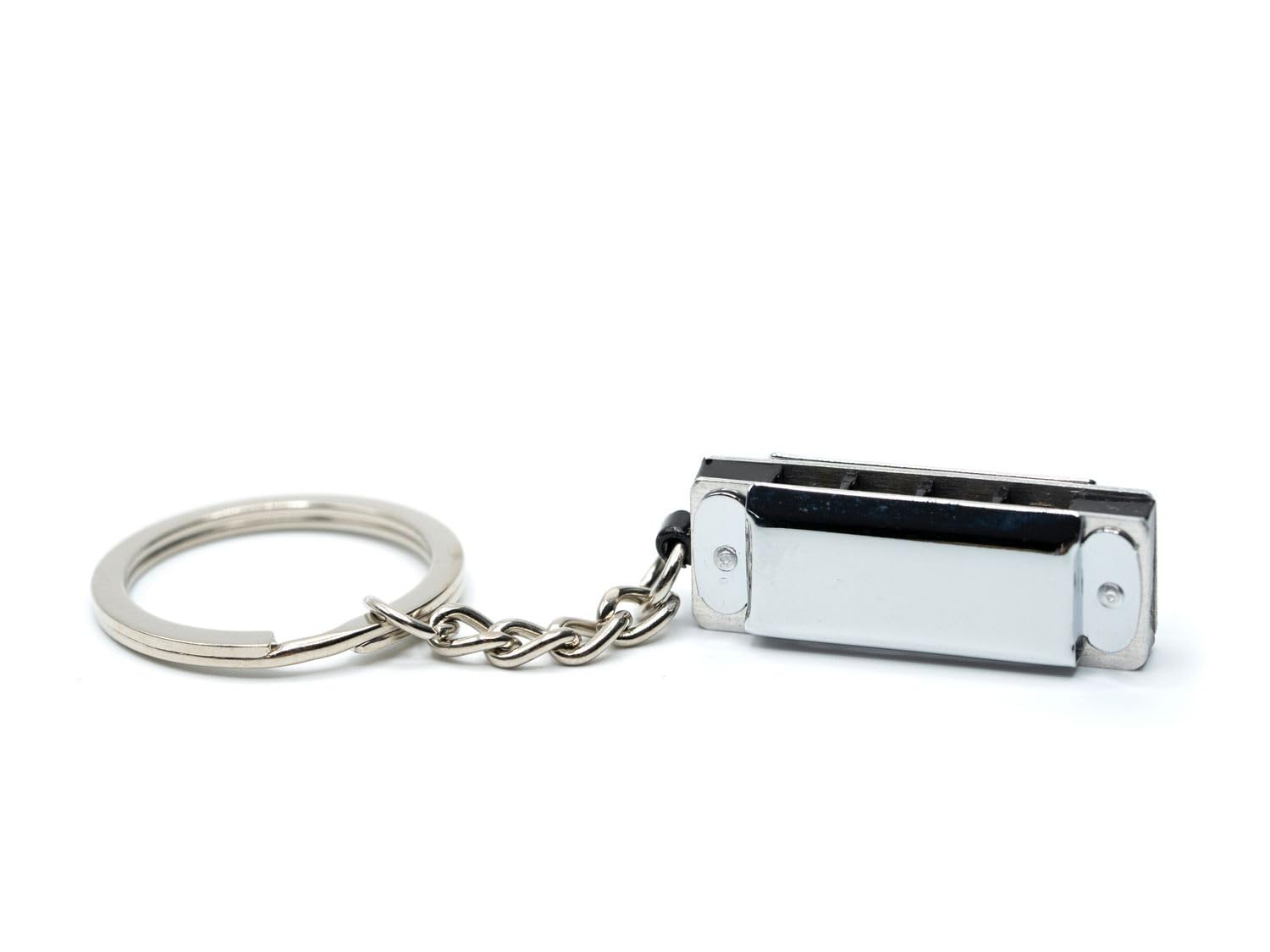 Mini Blues Harmonica Keychain - Portable Music for Travel & Gifts