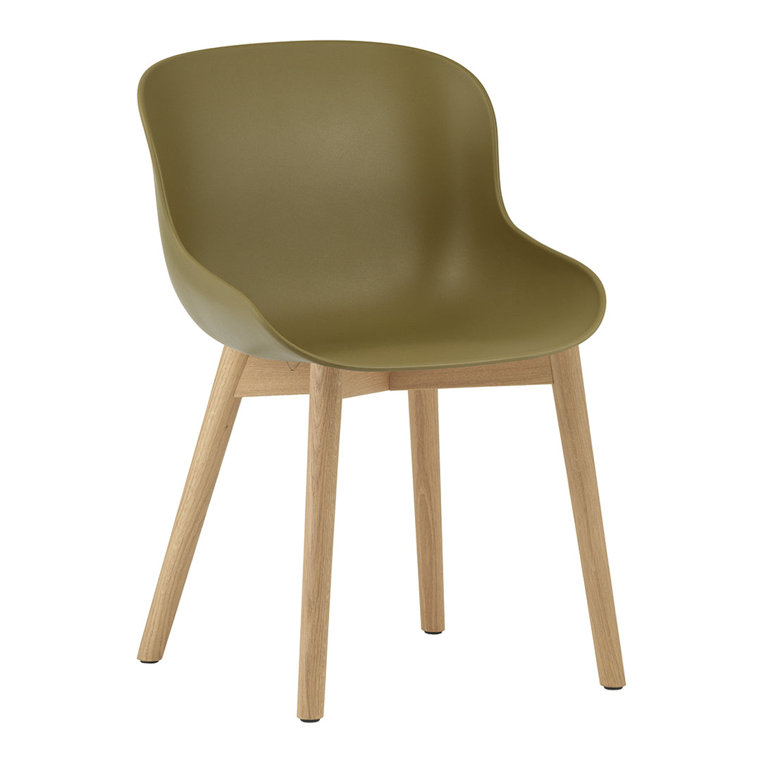 Stylish Hyg Side Chair with Wood Base - Modern Dining Room & Office Seating for Home & Workspace