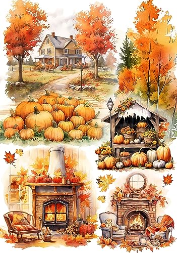 Autumn Chimney - 2 Sheets