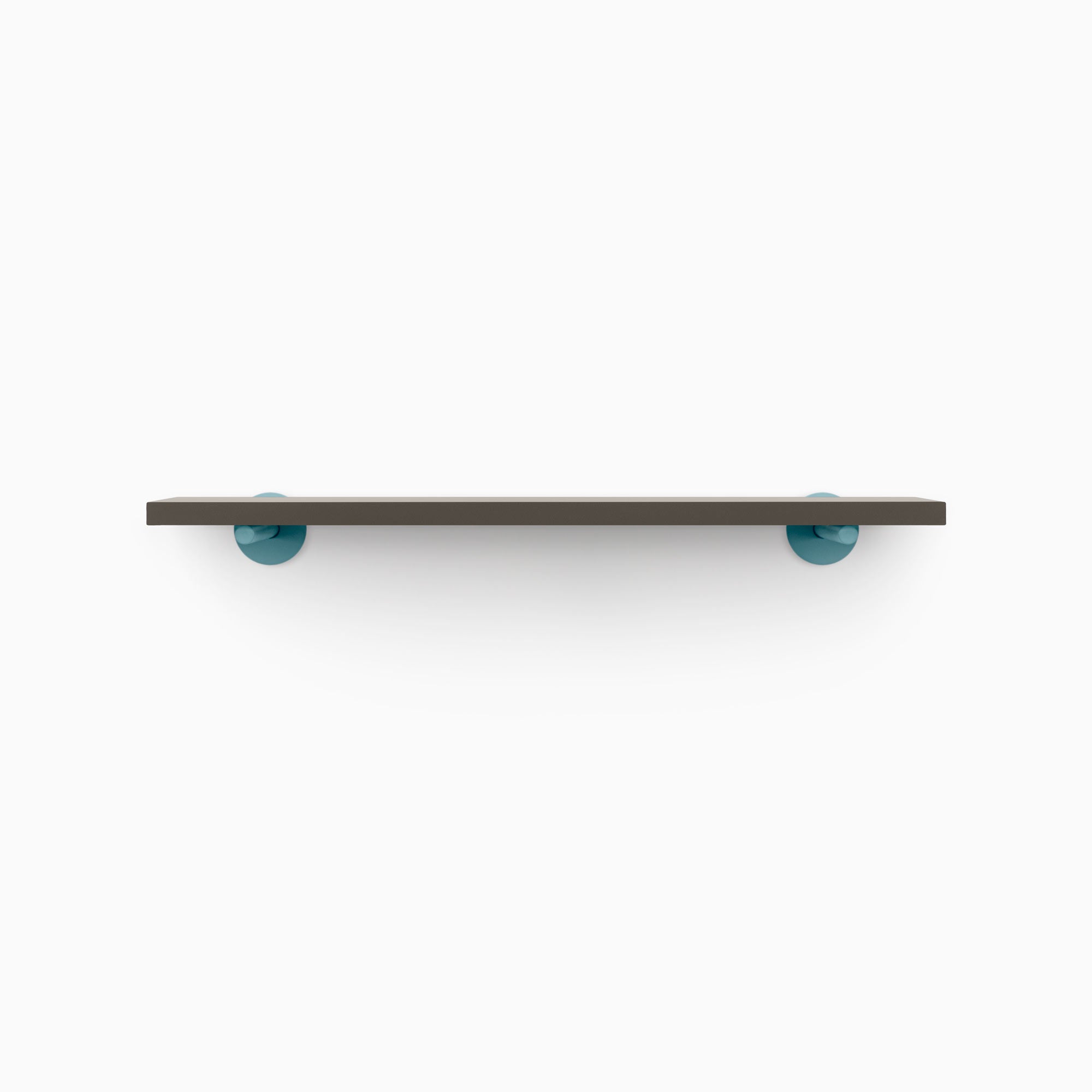 Roderick Modern Tungsten Floating Wall Shelf - Rustic Industrial Decor for Living Room, Bedroom & Kitchen Storage