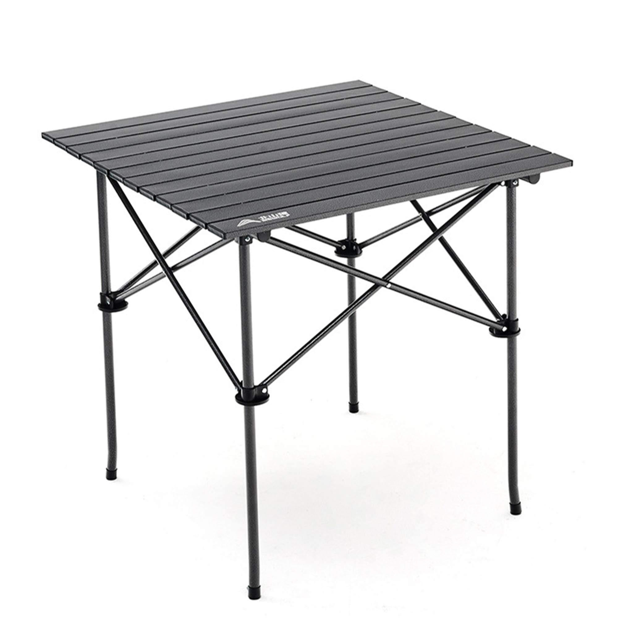 Foldable Camping Table - Lightweight Aluminum Alloy Portable Folding Table for Outdoor Picnic, Beach, Hiking, Fishing & BBQ | Stable Collapsible Travel Equipment for Cooking & Camping Adventures