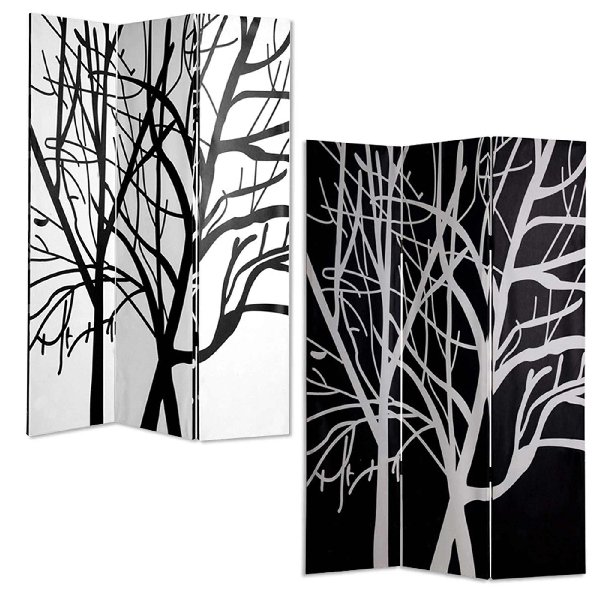 Screen Gems Tranquility Room Divider - Privacy Partition for Home & Office - Perfect for Bedroom, Living Room, and Workspace Separation