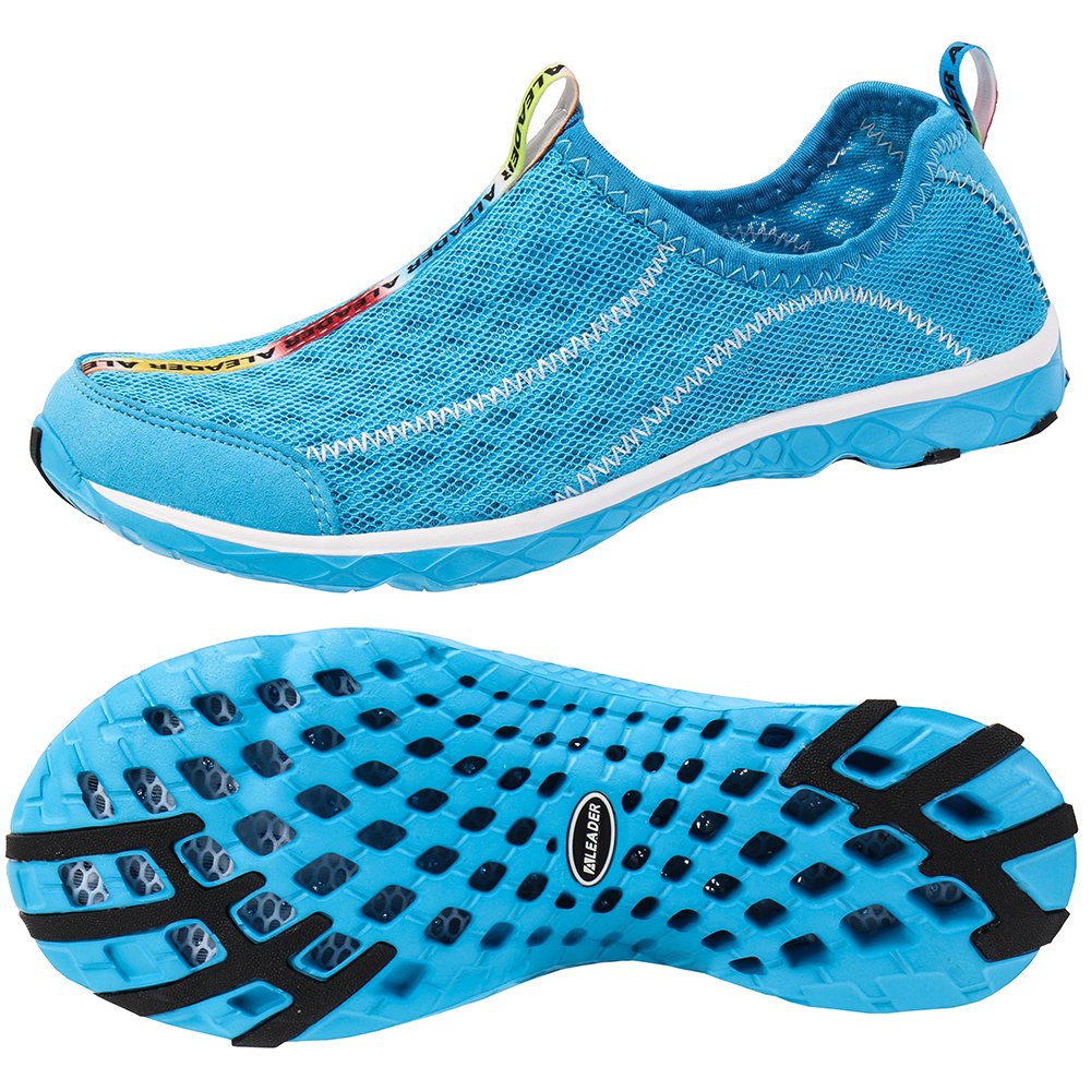 Aleader Women's Quick-Dry Mesh Slip-On Water Shoes for Beach, Pool, Yoga & Travel | Lightweight & Comfortable Aqua Shoes