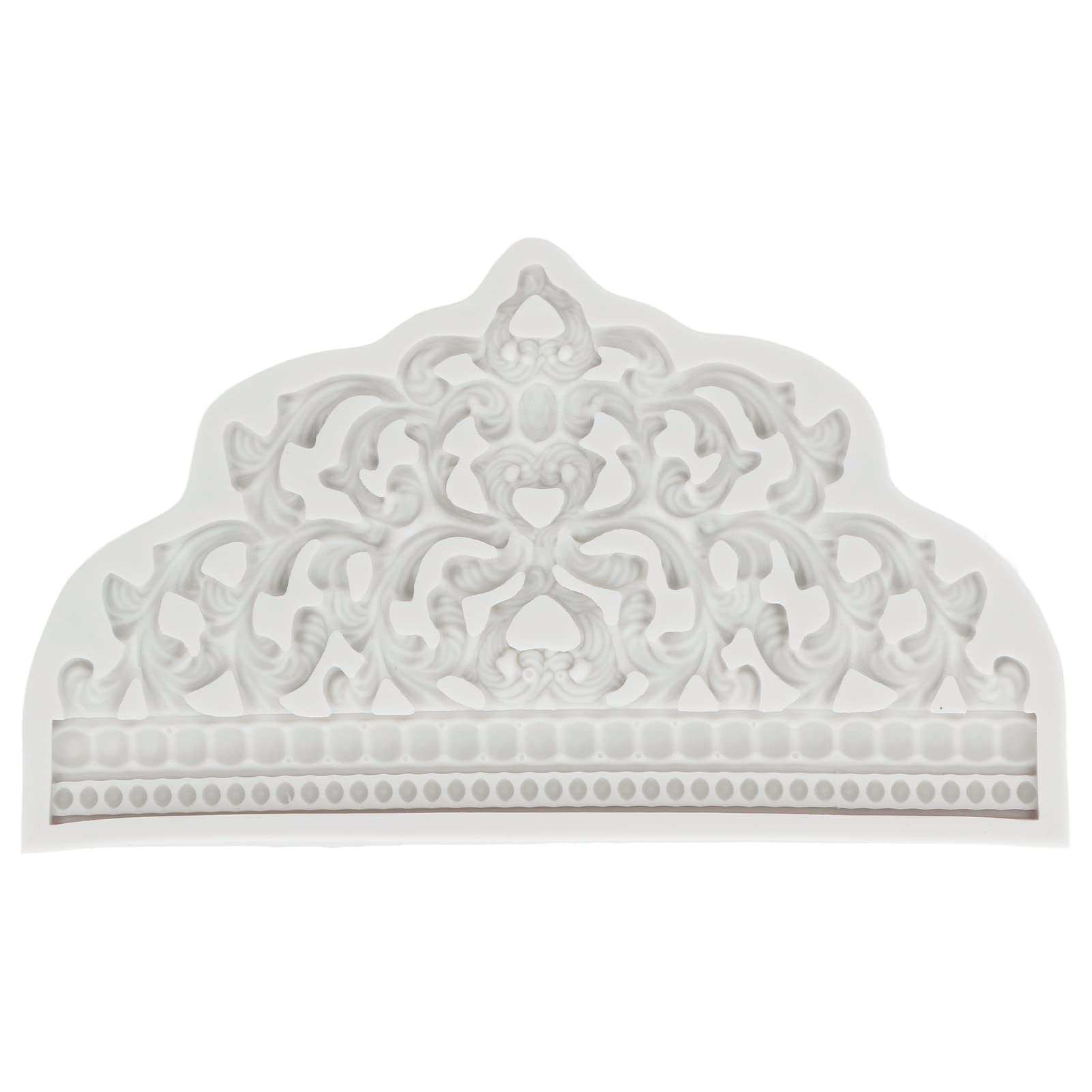 Premium Silicone Fondant Molds for Cake Decorating - Reusable Crown-Shaped Candy & Chocolate Molds for Birthday, Wedding, Party Cakes - Perfect for DIY Baking, Dessert Making, and Professional Cake Decoration