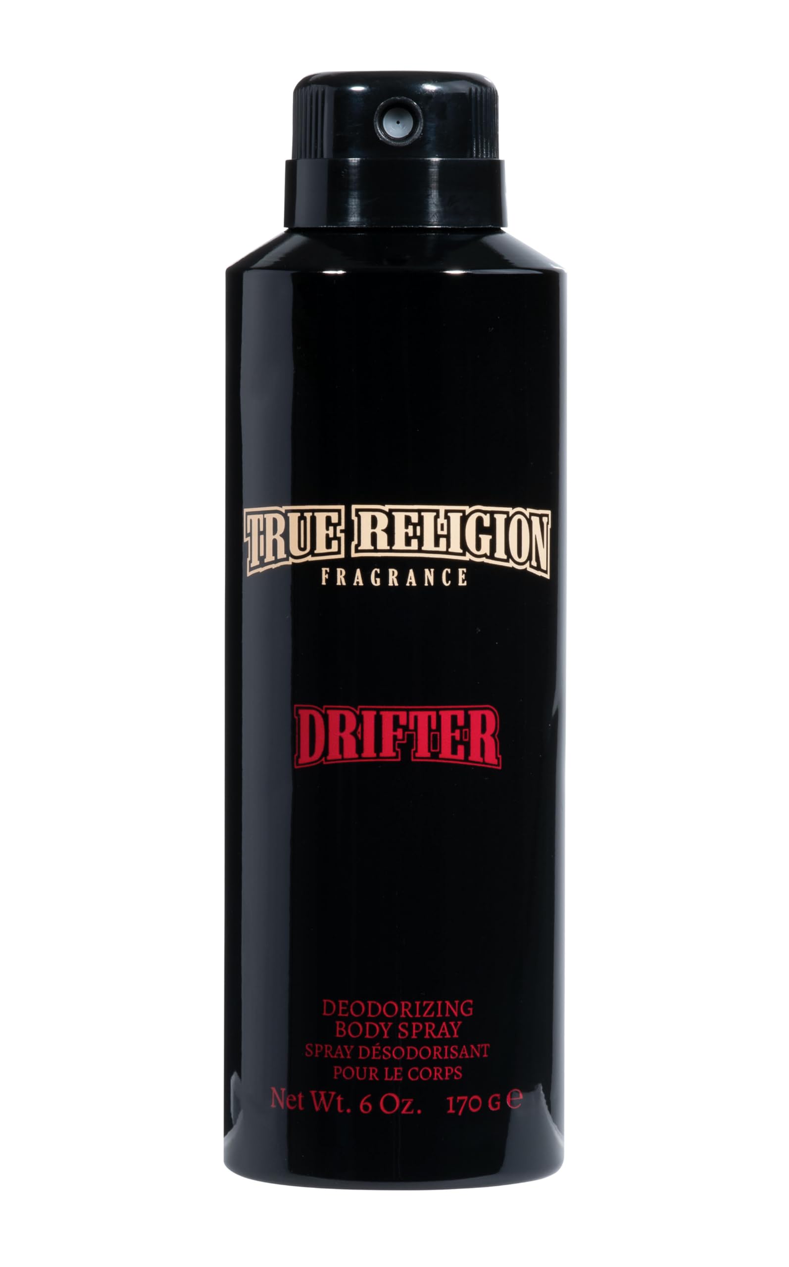 True Religion Drifter Body Spray for Men & Women - 6 Oz Long-Lasting Fragrance - Fresh & Woody Scent - Perfect for Daily Use, Gym & Night Out