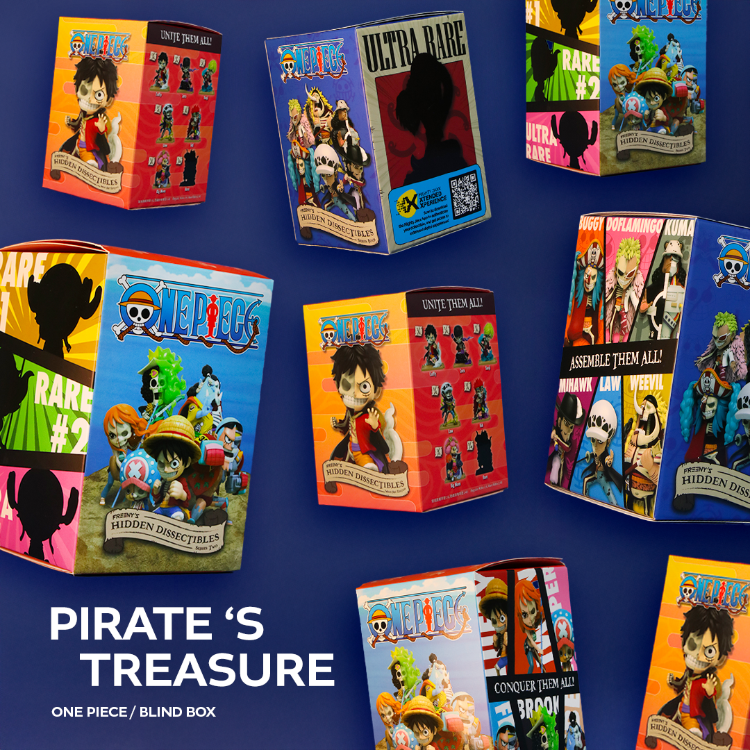 Freeny's Hidden Dissectibles One Piece Wano Arc Edition - Anime Collectible Figures for Display & Gifts | Perfect for Anime Fans, Home Decor, and Themed Parties