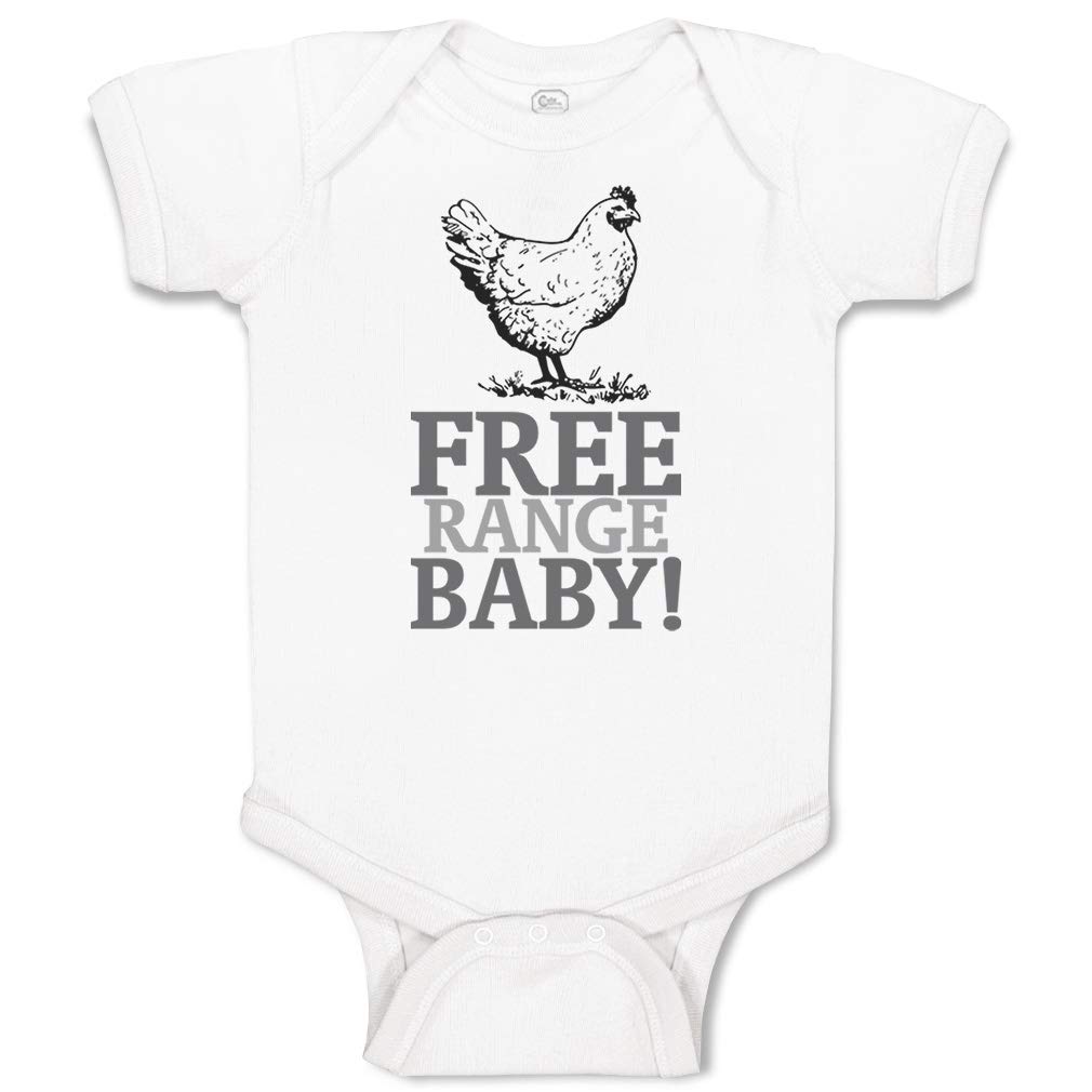 Custom Baby Bodysuit - 100% Cotton Farm Animal Print Onesie for Boys & Girls | Soft & Comfortable Newborn Outfit for Playtime, Photo Shoots & Everyday Wear