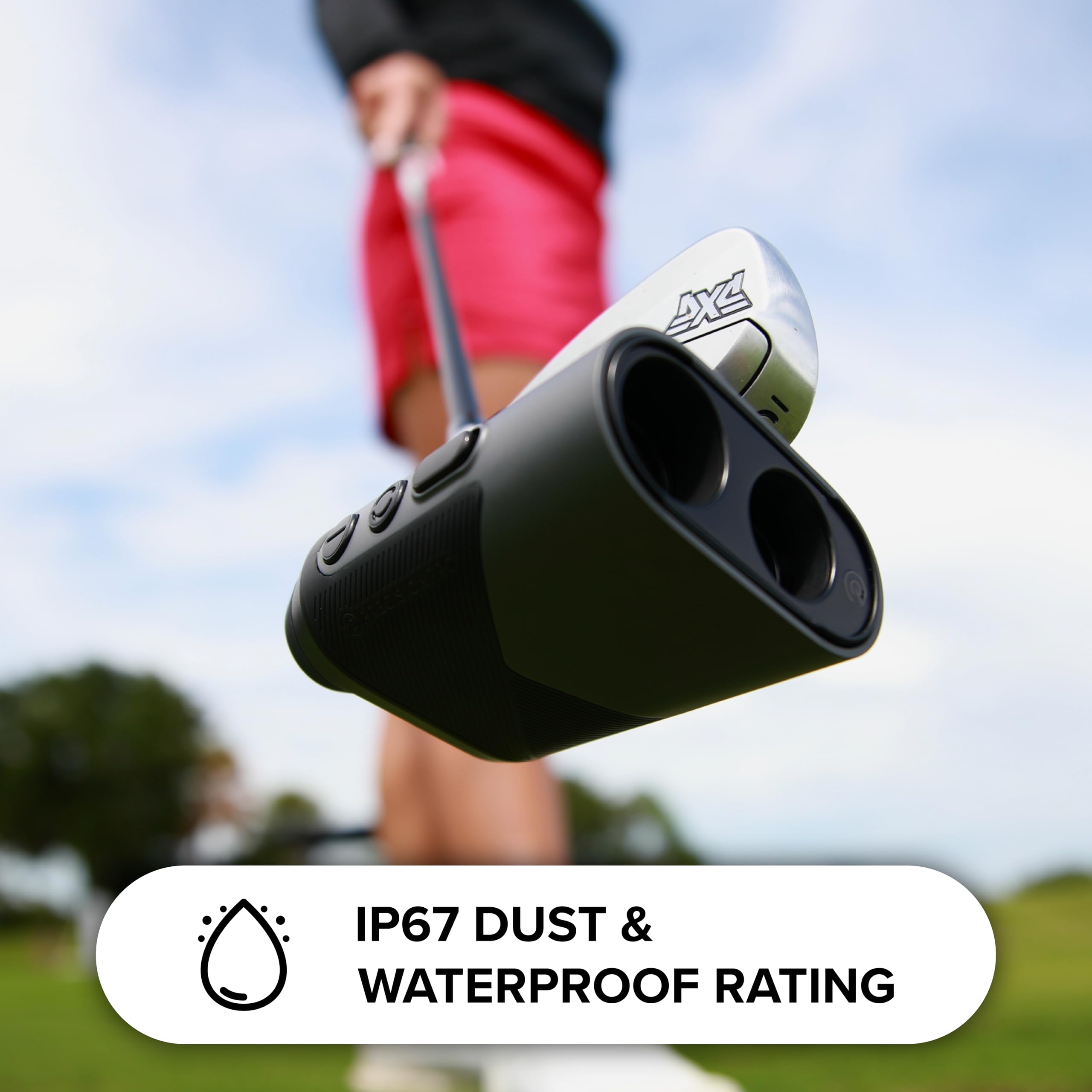 Precision Pro Titan Slope Golf Rangefinder with Slope Switch - 900+ Yard Laser Range Finder, 6X Magnification, Flag Lock & Pulse Vibration - Waterproof, Cart Magnet - Perfect for Golf Tournaments, Practice & Course Play