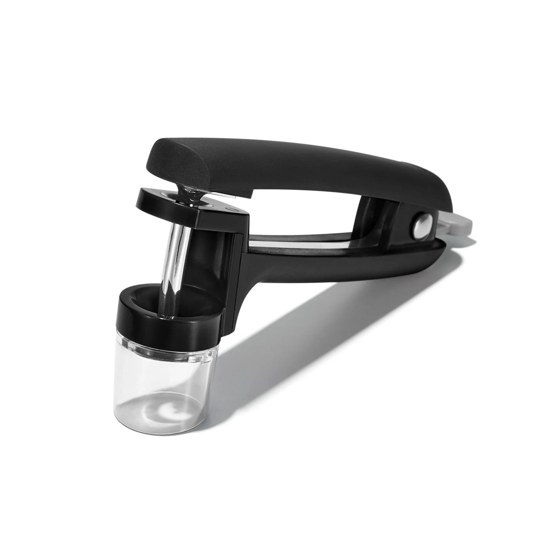 OXO GOOD GRIPS Cherry & Olive Pitter - Stainless Steel Fruit Pitter Tool for Kitchen, Baking & Canning - Easy to Clean & Durable for Home Use
