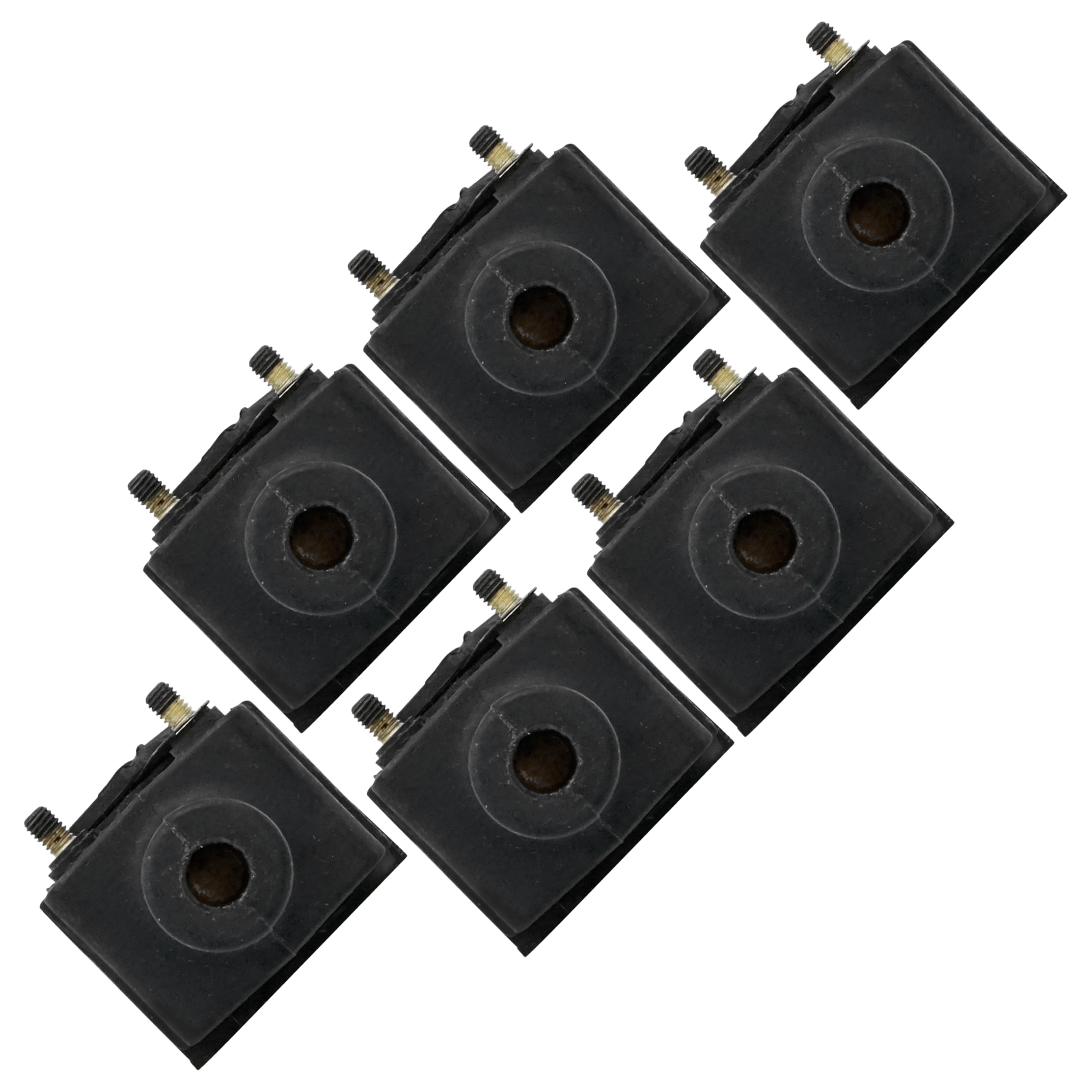 Caltric 6-Pack Ignition Coils Compatible with Mercury Outboard 200HP Engine 1973-1980 & 1982-1999 - Replacement Parts for Marine Boat Motor Performance & Reliability
