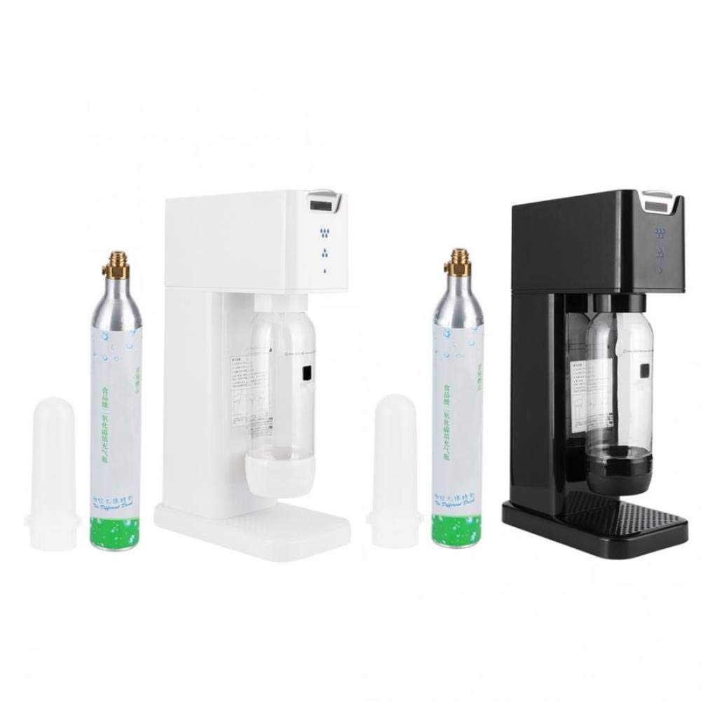 Commercial Soda Maker Machine for DIY Carbonated Drinks - Homemade Sparkling Water, Cola & Bubble Drink Maker (White) - Perfect for Home Bars, Parties & Restaurants