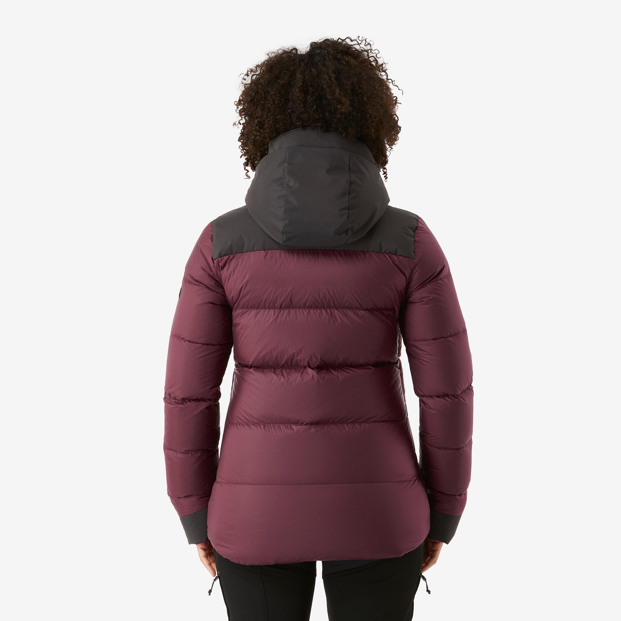 Forclaz Women's MT900 Hooded Down Puffer Jacket - Lightweight Winter Coat, Waterproof & Windproof, Warm Insulated Parka for Hiking, Skiing & Outdoor Activities