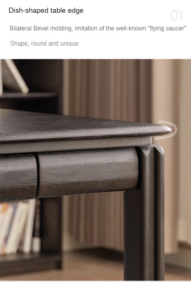 Premium Oak Solid Wood Large Size Desk - Durable & Stylish Home Office Desk for Work, Study, and Gaming - Perfect for Modern Workspaces & Home Offices