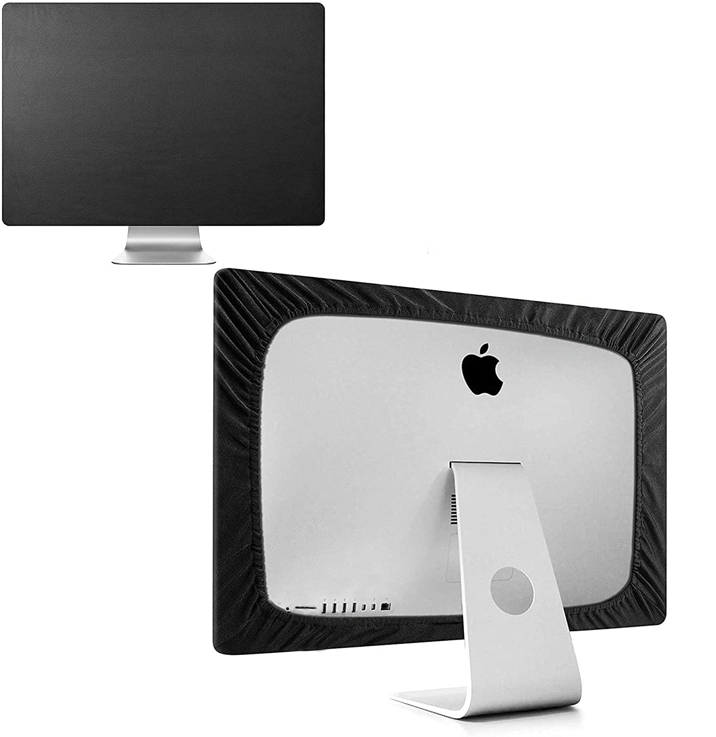 WESAPPINC 27 Inch iMac Monitor Dust Cover Sleeve - Compatible with Apple iMac A1312 / A1419 / A1862 Models - Black Screen Protector for Display Protection - Perfect for Home, Office & Studio Use