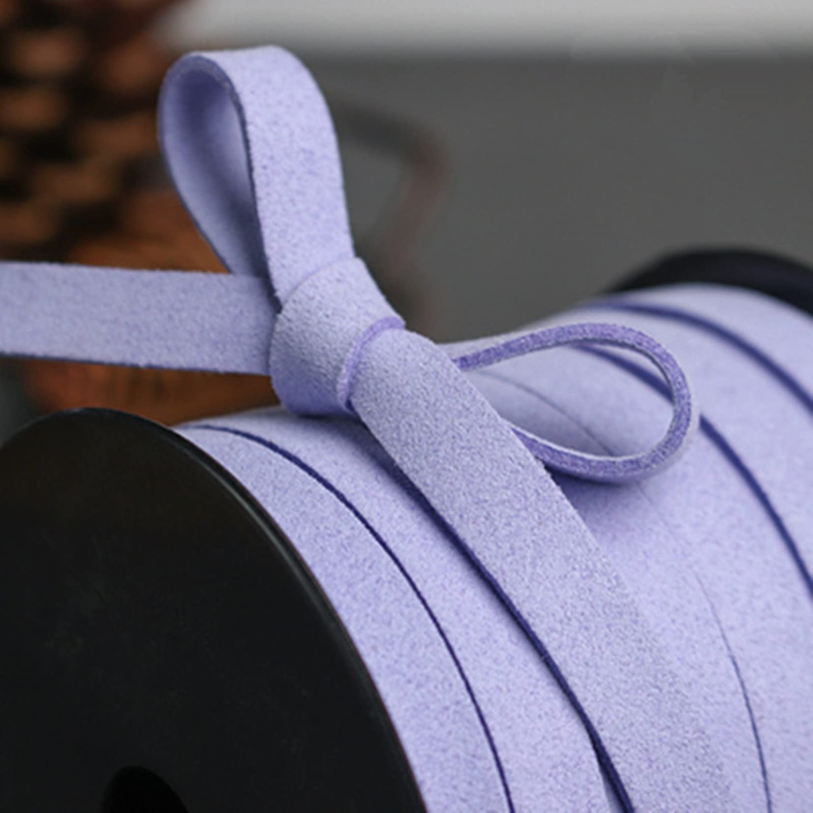 2-Pack Flat Faux Suede Braided Leather Cord Belts - DIY Jewelry Making Supplies for Bracelets, Necklaces & Crafts - Perfect for Boho Style Accessories & Handmade Gifts