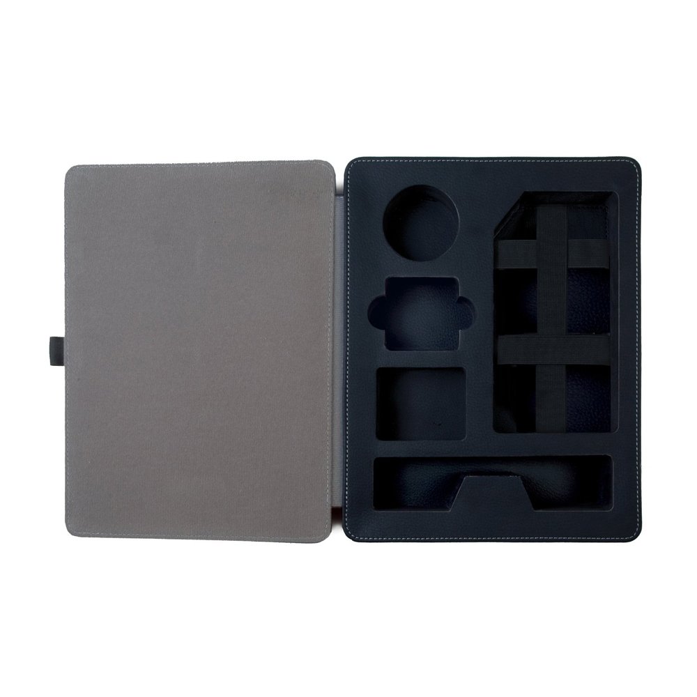 CTA Digital Multi-Storage Travel Case for iPad 2-4/iPad Air/iPad Pro 9.7/iPad Gen.5-6 (2017-2018) - Protective Organizer with Extra Pockets for Charger & Accessories - Perfect for Business Trips, Commuting & Air Travel