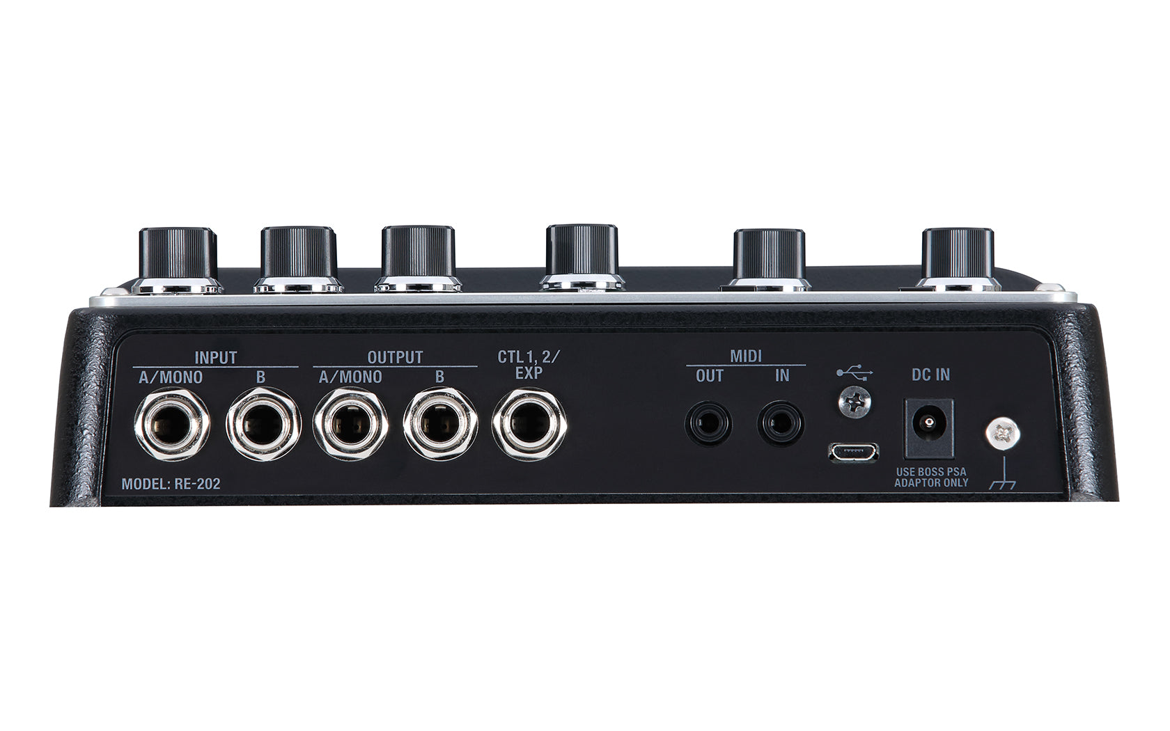 BOSS RE-202 Space Echo Guitar Effects Pedal - Vintage Tape Delay & Reverb for Electric Guitar, Studio & Live Performance