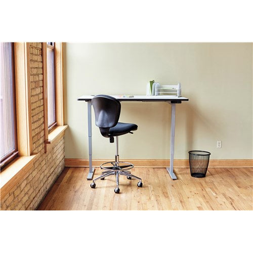 Safco Metro Extended Height Black Office Chair 3442 - Adjustable Ergonomic Desk Chair for Home & Office Workspace