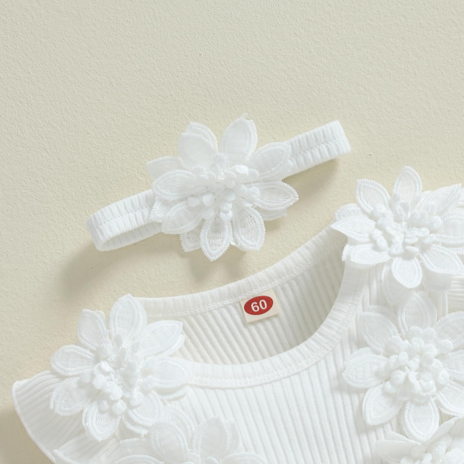 **Baby Girl Princess Birthday Party Dress - Long Sleeve Lace Flower Tutu Romper - Newborn Fall Outfit for Photoshoots, Holidays & Special Occasions**