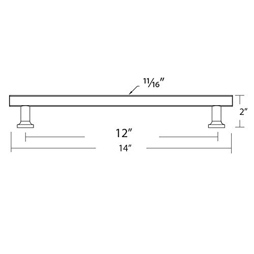 Emtek Freestone 12