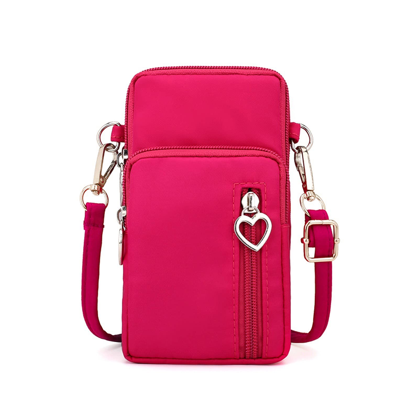 Huazi2 Mini Crossbody Bag for Women - Small Waterproof Oxford Cloth Handbag with Zipper, Phone Wallet & Coin Purse | Perfect for Travel, Shopping & Daily Essentials