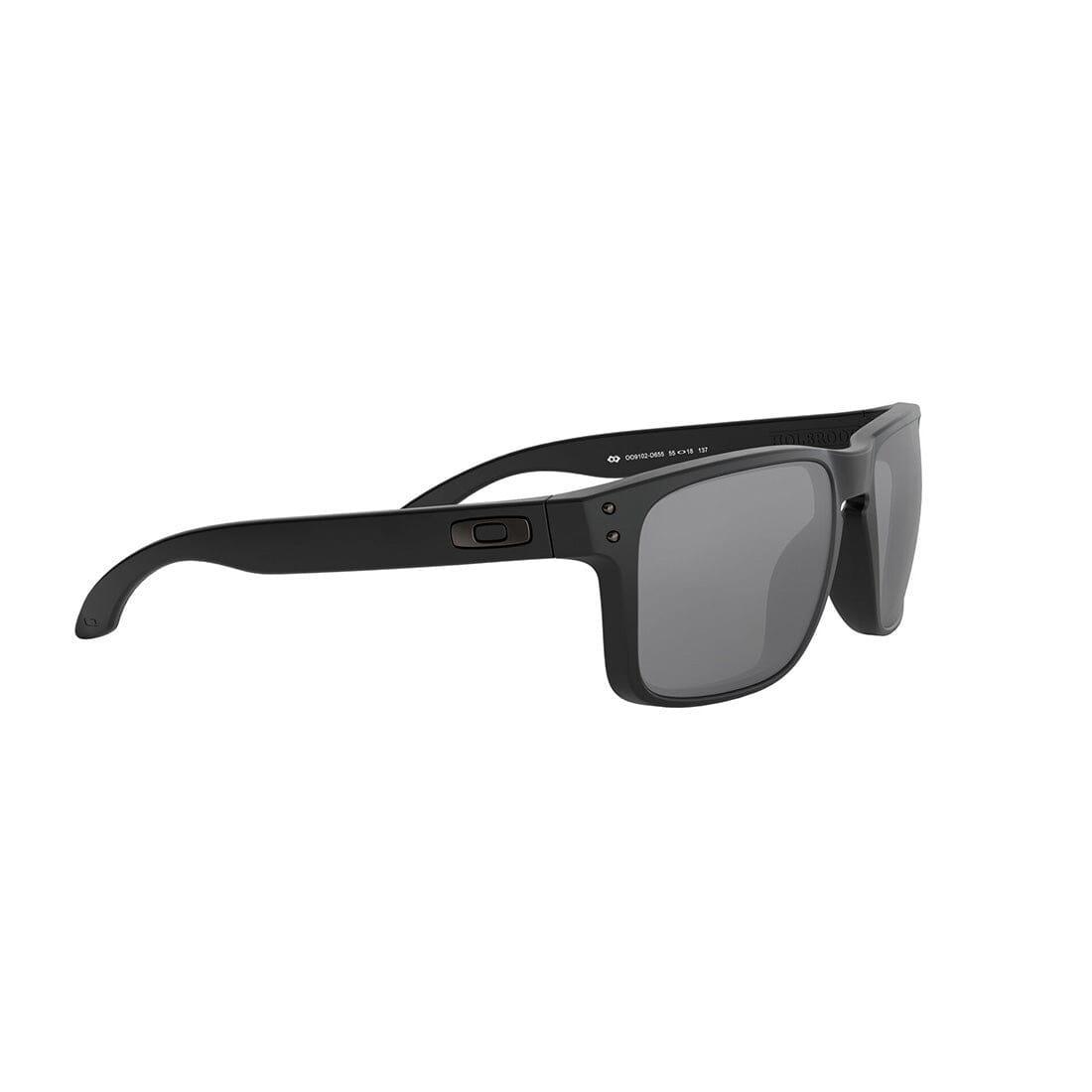 OAKLEY HOLBROOK Matte Black Polarized Sunglasses with Prizm Black Lens - Stylish UV Protection for Outdoor Sports & Driving