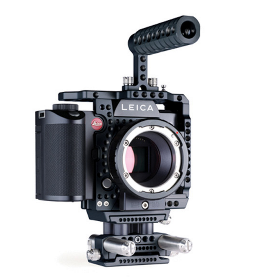 LockCircle Full Metal Jacket System with MJ BasePlate, Top Handle, Multi Port & Hot Shoe - Black | Professional Camera Rig for DSLR & Mirrorless Filmmaking, Vlogging & Live Streaming