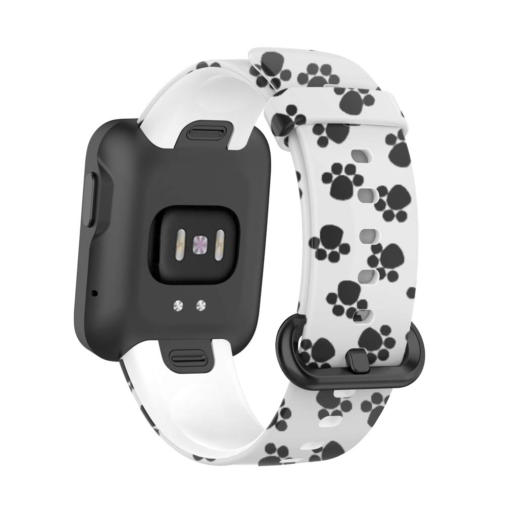 Wiikai Replacement Watch Strap Bands for Redmi Watch & Mi Watch Lite - Durable Silicone Wristband Accessories | Perfect for Fitness, Running & Daily Wear