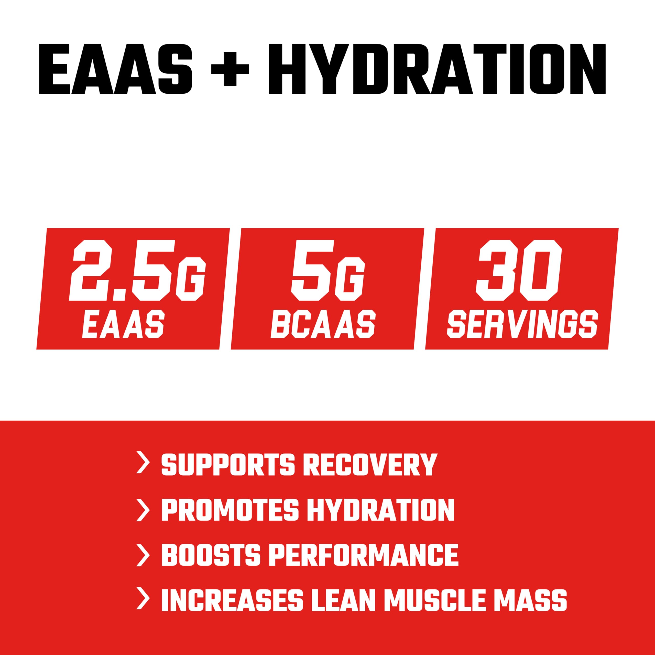 Premium Essential Amino Acids & BCAA Supplement - 30 Servings (ICEE Cherry Flavor) for Muscle Recovery, Endurance & Workout Performance | Ideal for Athletes, Gym Enthusiasts & Fitness Lovers
