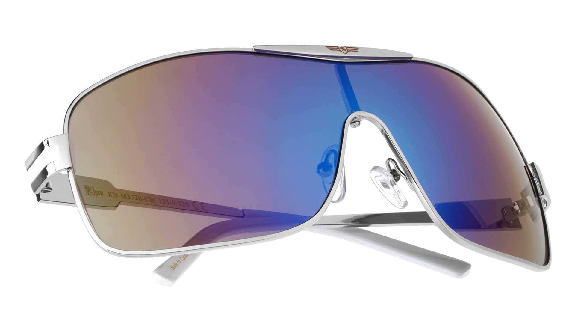 One Piece Shield Sunglasses - UV Protection, Anti-Glare, Lightweight & Durable for Outdoor Sports, Driving, and Beach Activities