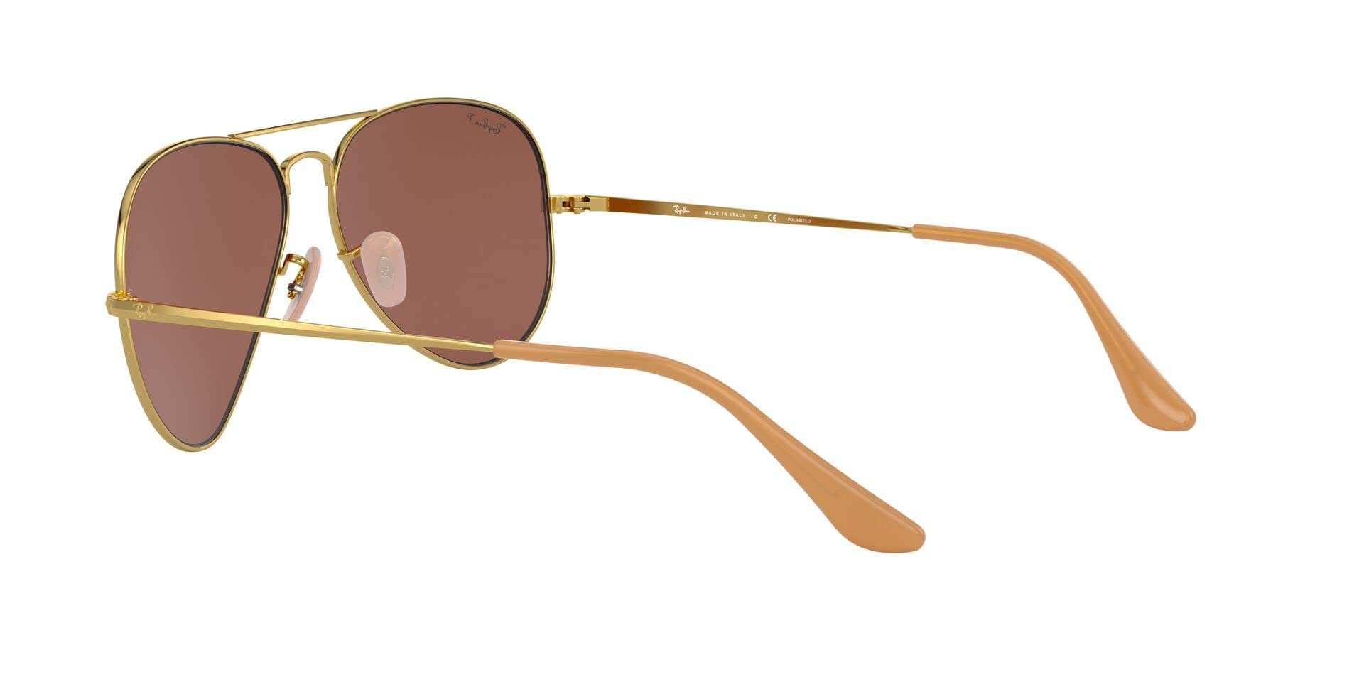 Ray-Ban RB3689 Aviator Metal II Sunglasses - Polarized UV Protection for Men & Women - Perfect for Driving, Travel & Outdoor Activities