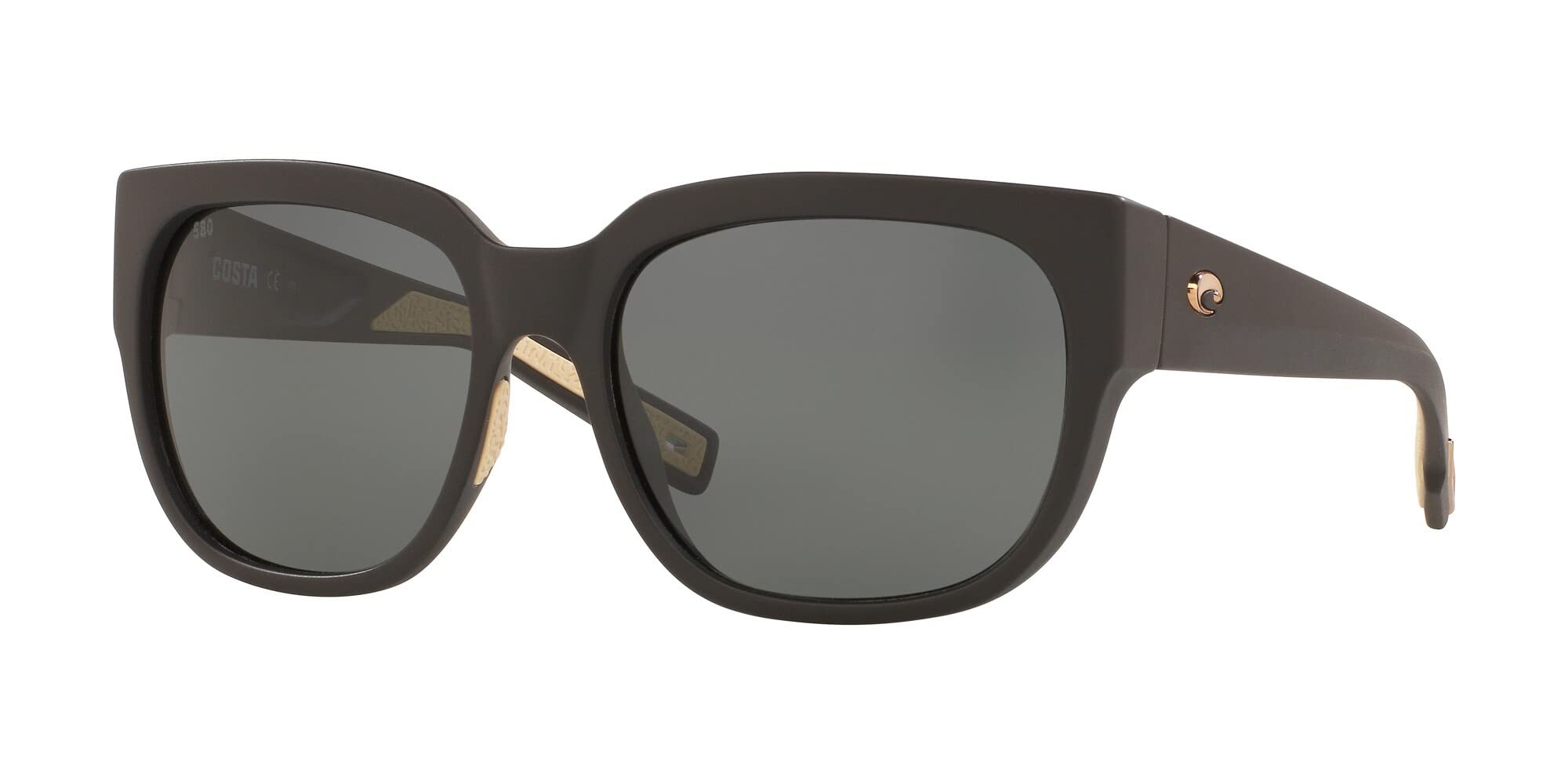 Costa Del Mar Women's Waterwoman 2 Square Polarized Sunglasses UV Protection - Stylish Beach & Outdoor Activities Accessory for Women