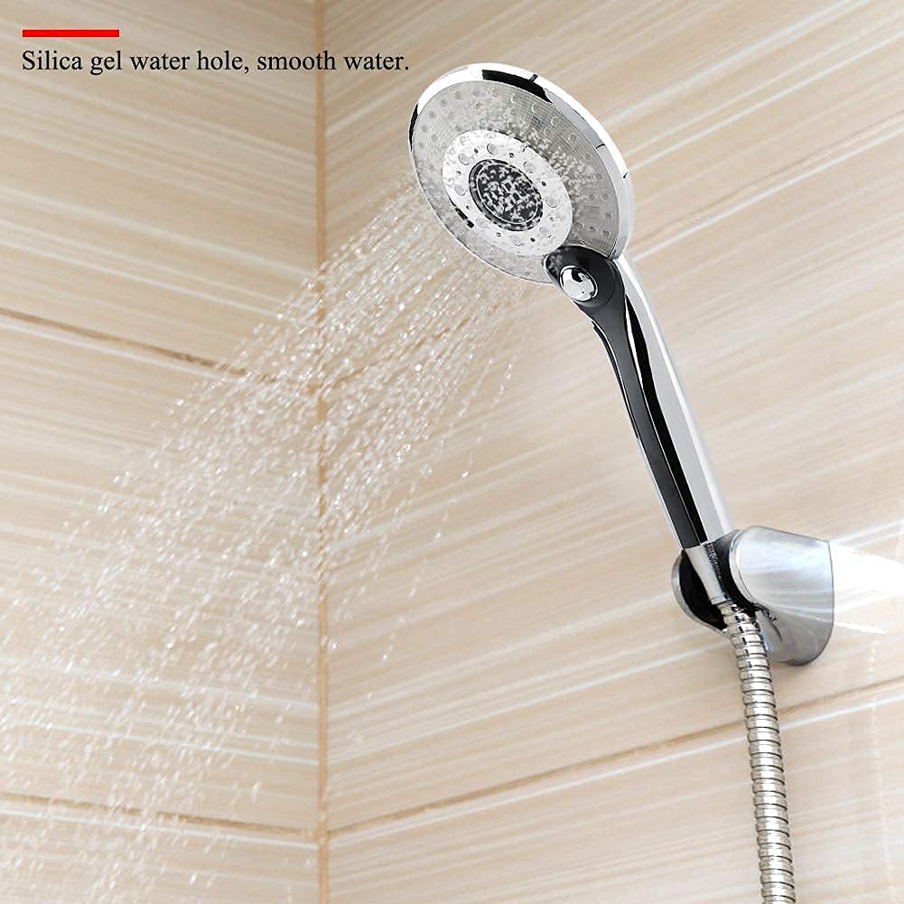 3 Mode LED Shower Head with Digital Display & Color Temperature Control - High Pressure Handheld Shower for Bathroom, Spa-Like Experience (Rain/Massage/Jet Spray) - Perfect for Relaxation, Energy Saving & Modern Bathroom Upgrade