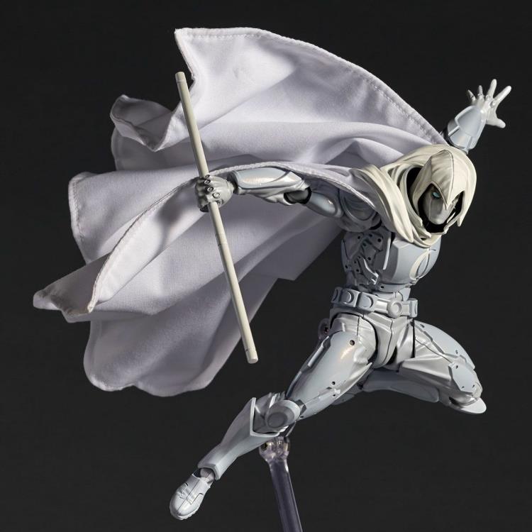 Amazing Yamaguchi Revoltech Moon Knight Action Figure NR013 - Collectible Marvel Superhero Toy for Display & Role Play
