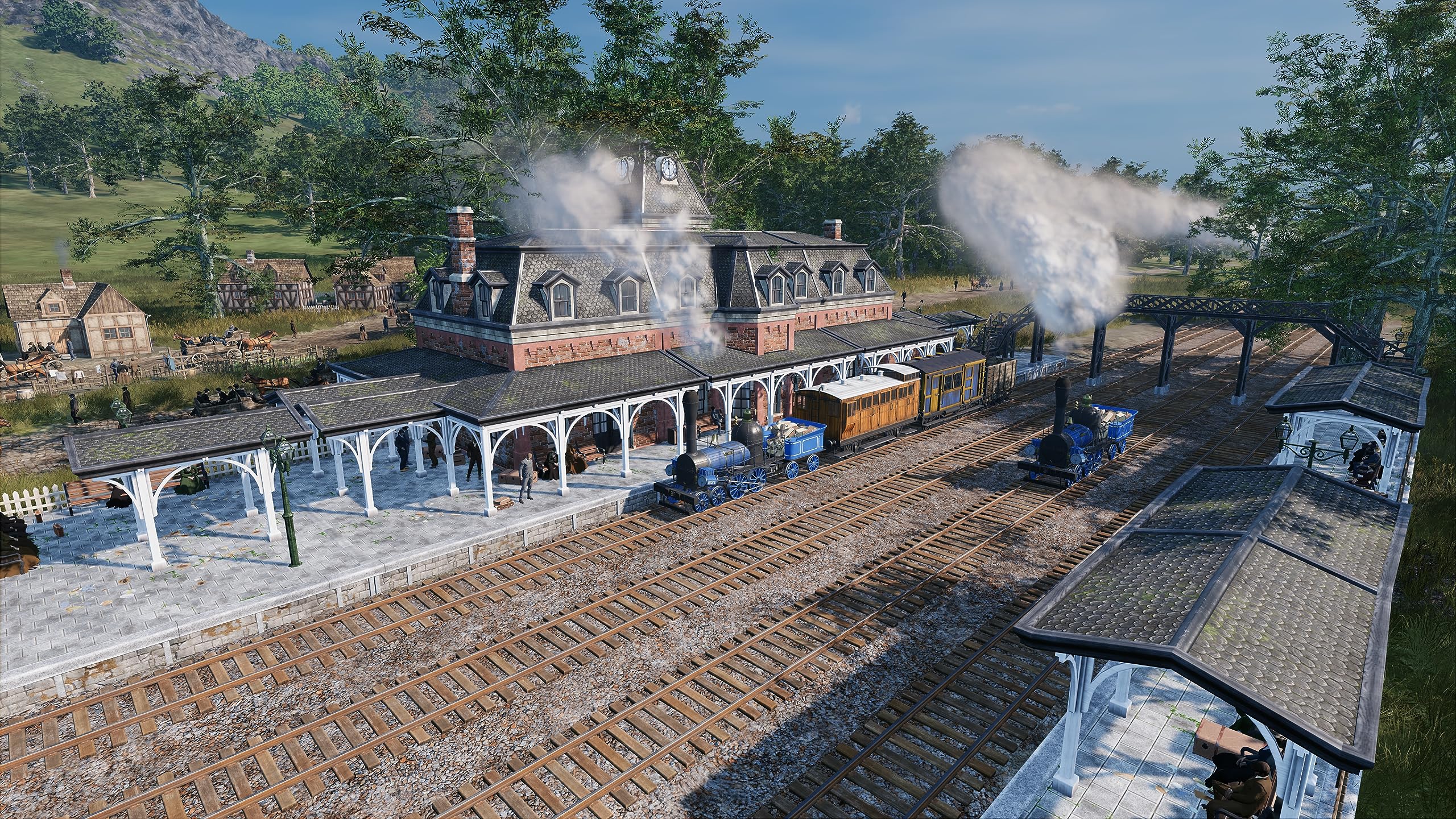 Railway Empire 2 Deluxe Edition for PlayStation 5 (PS5) - Train Simulation Strategy Game | Build & Manage Railroads | Perfect for Strategy Gamers & Transport Enthusiasts