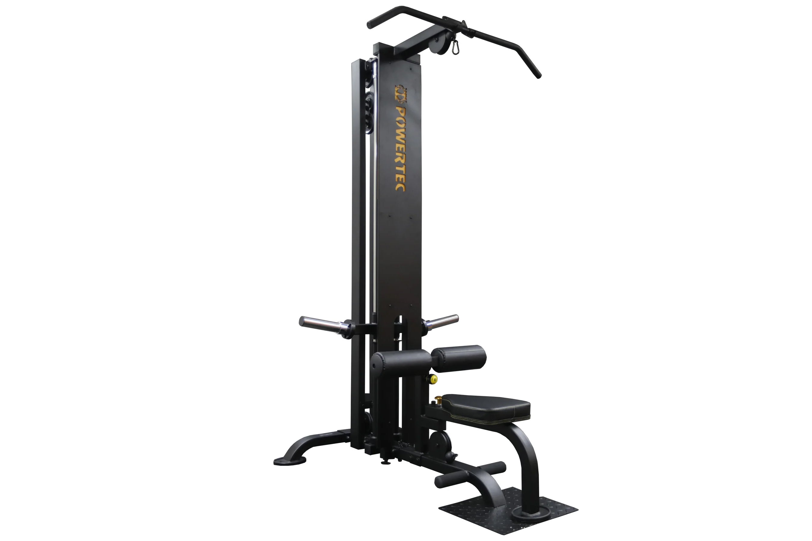 Powertec Lat Pulldown Machine - Heavy Duty Home Gym Equipment for Strength Training | Perfect for Back Workouts & Muscle Building in Home Gyms & Fitness Centers