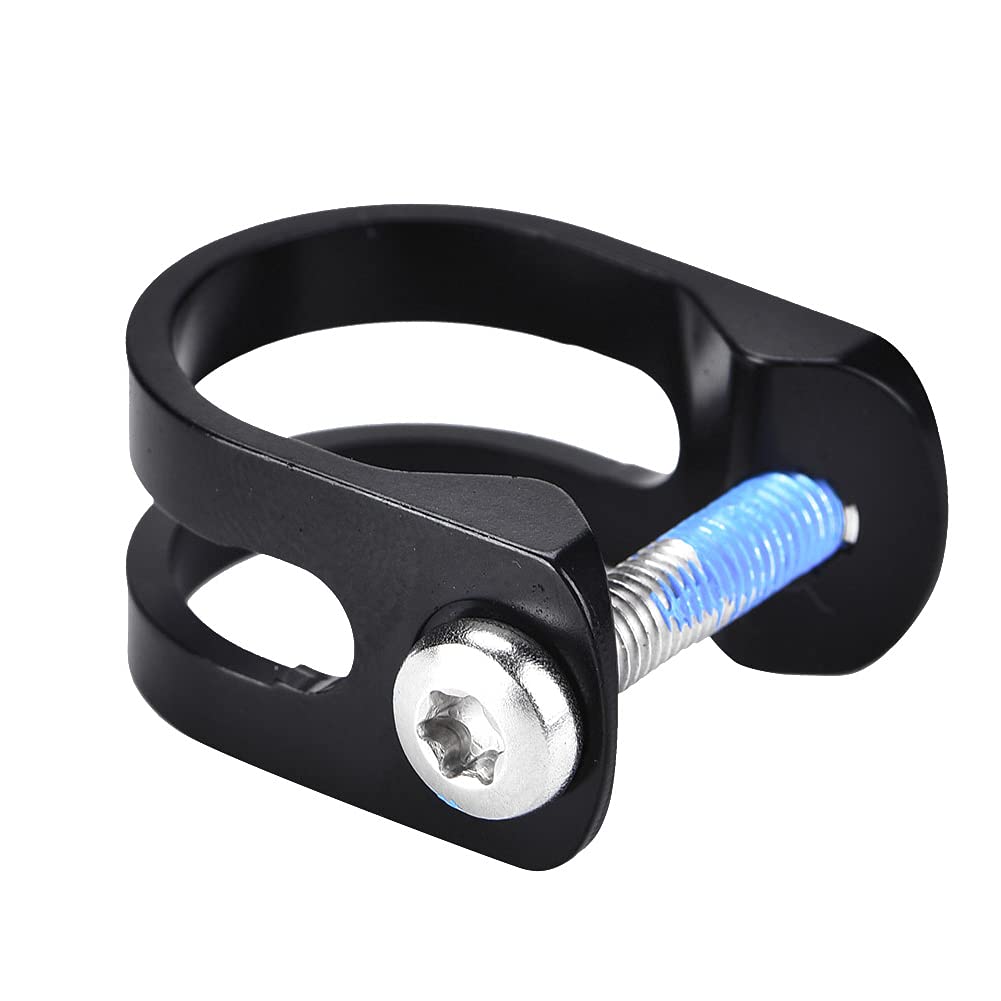 SAZAO Black Aluminum Brake Lever Clamp - Durable Mountain & Road Bike Brake Clamp for Long-Lasting Performance | Perfect for Cycling, Commuting & Off-Road Adventures