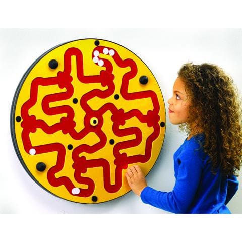 AMAZER WALL ACTIVITY Green on Black - Interactive Wall Decals for Kids' Room & Playroom Decor - Perfect for Nursery, Classroom and Play Areas