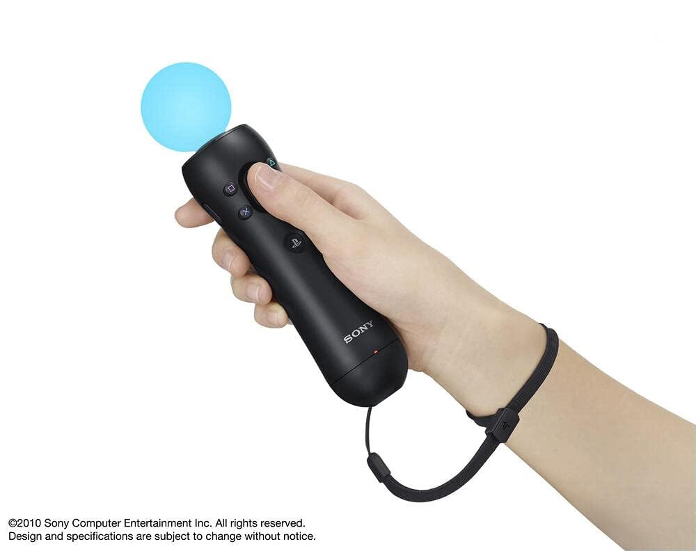 PlayStation Move Motion Controller for PS4 & PS5 - Wireless Gaming Controller with Motion Sensing & Precision Control - Perfect for VR Games, Sports & Action Adventures