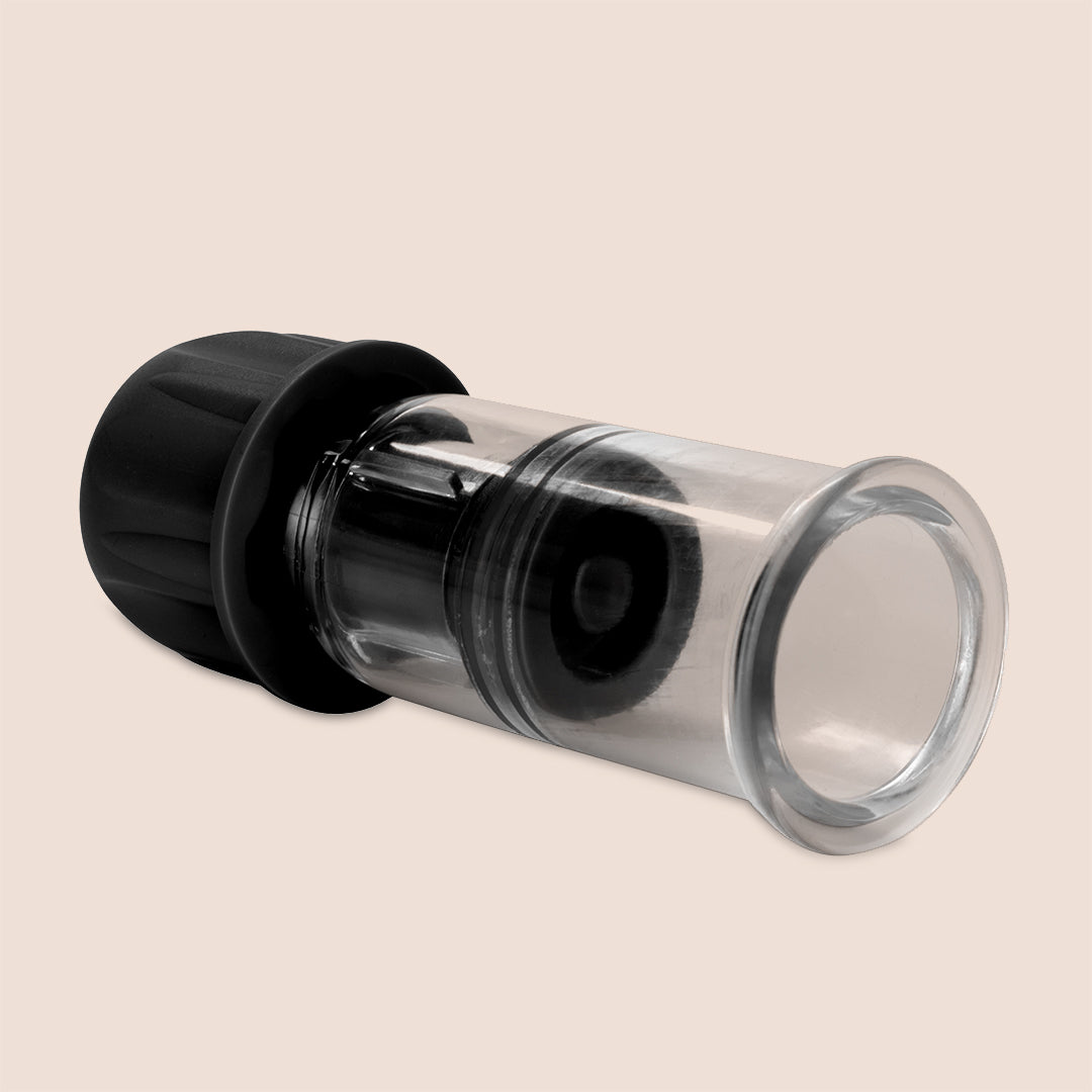 Nipple Play® Vacuum Twist Suckers - Adjustable Vacuum Pressure for Sensual Pleasure | Adult Intimacy Toys for Couples Play & Solo Exploration