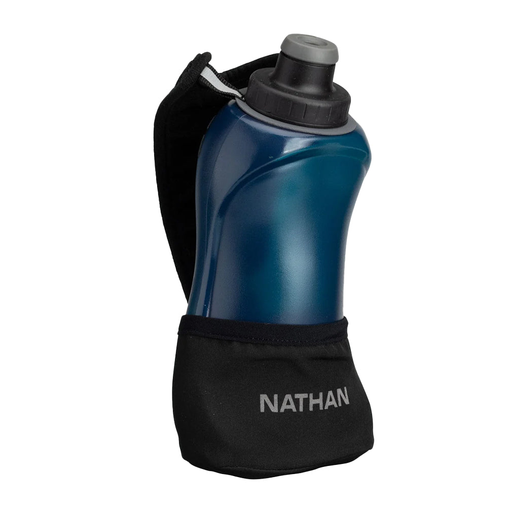 Nathan QuickSqueeze Lite Handheld 18oz Water Bottle - BPA Free, Leak Proof Sports Water Bottle for Running, Cycling, Hiking & Gym Workouts