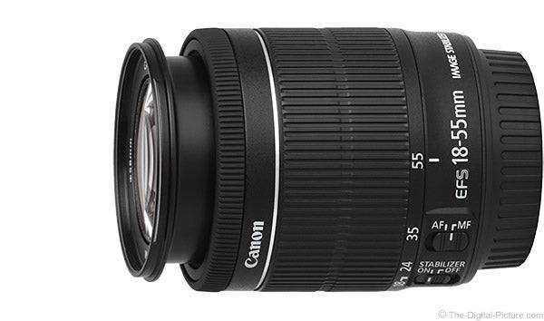 Canon EF-S 18-55mm f/3.5-5.6 IS II Lens Kit with UV Filter, Polarizer Filter, 2-in-1 Cleaning Pen & 32GB SD Card - Perfect for DSLR Photography, Travel & Everyday Shooting